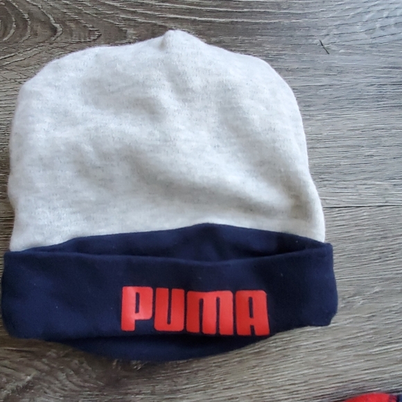 Puma Infant Onesie and Hat Set 0/6 and 0/3 - Picture 4 of 5
